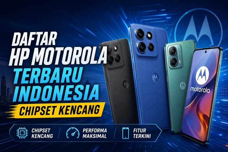 5 HP Motorola Terbaru di Indonesia 2026: Chipset Kencang Snapdragon & Dimensity