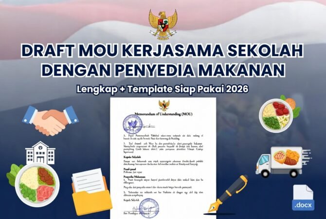 Draft MOU Kerjasama Sekolah dengan Penyedia Makanan Lengkap + Template Siap Pakai 2026