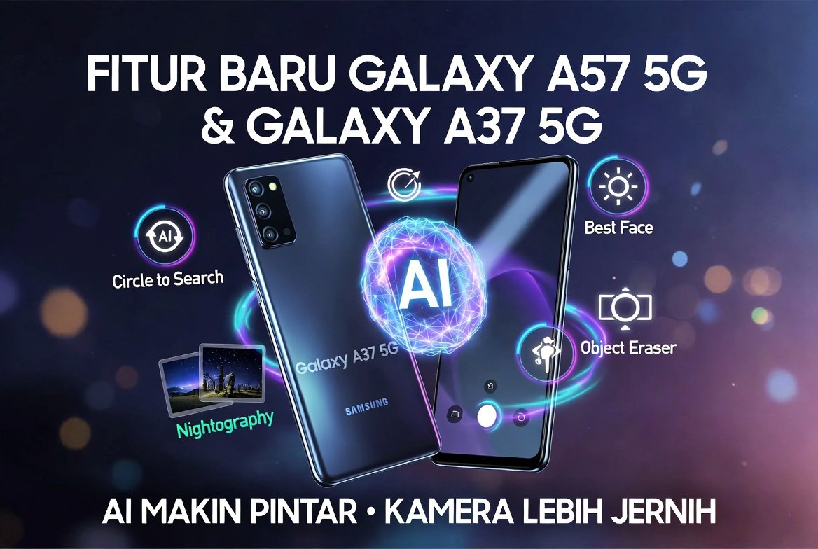 Fitur Baru Galaxy A57 5G & Galaxy A37 5G: AI Makin Pintar, Kamera Lebih Jernih di 2026