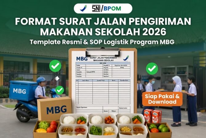 Format Surat Jalan Pengiriman Makanan Sekolah: Panduan Lengkap & Template Siap Pakai untuk Program MBG 2026