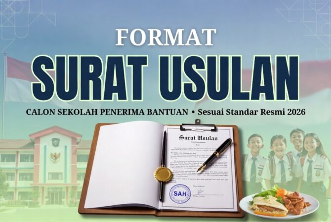 Format Surat Usulan Calon Sekolah Penerima Bantuan yang Benar & Lengkap Sesuai Standar Resmi 2026