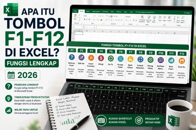 Apa Itu Tombol F1-F12 di Excel? Fungsi Lengkap 2026