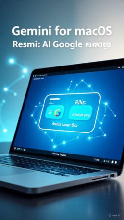 Gemini untuk macOS, AI Google desktop, analisis layar Gemini