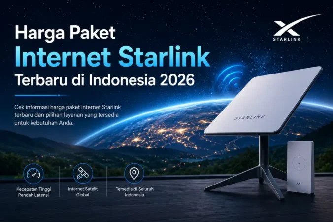 Harga Paket Internet Starlink Terbaru di Indonesia 2026