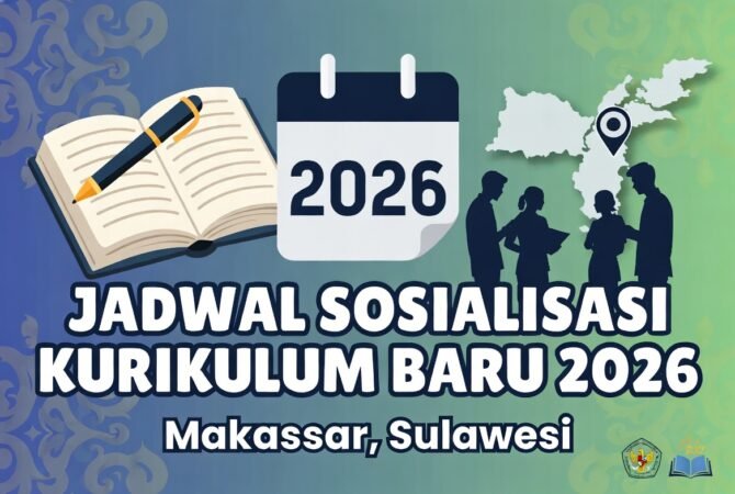 Jadwal Sosialisasi Kurikulum Baru 2026 di Makassar & Wilayah Sulawesi (Update April 2026)
