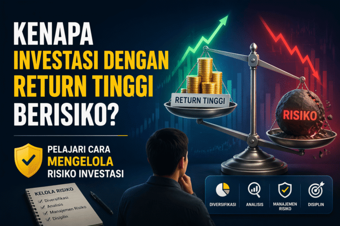 kenapa investasi return tinggi berisiko, mengelola risiko investasi, investasi dengan return tinggi berisiko