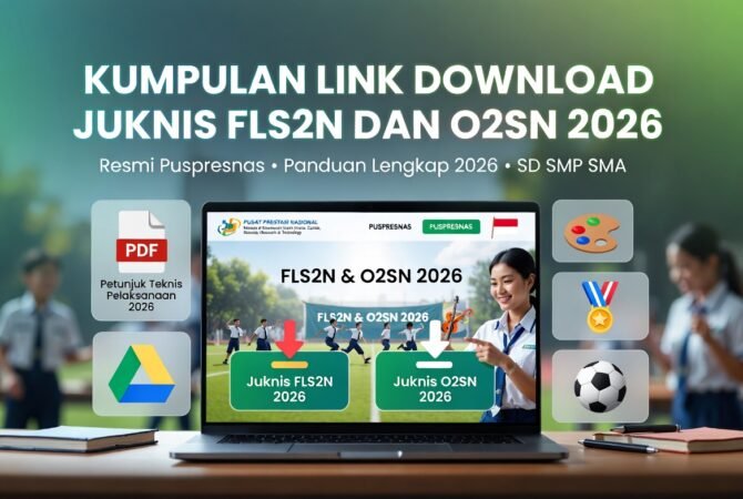 Kumpulan Link Download Juknis FLS2N dan O2SN 2026 Resmi + Panduan Lengkap