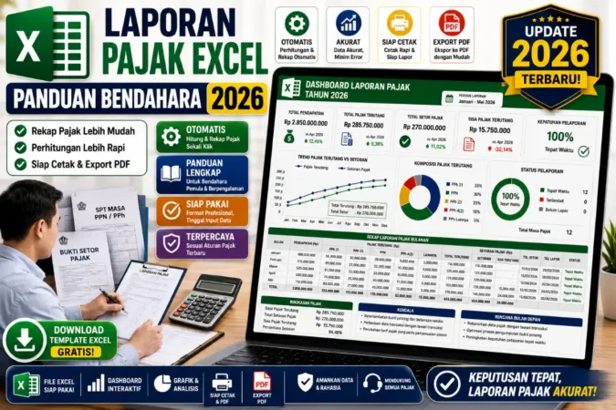 Laporan Pajak Excel: Panduan Bendahara 2026
