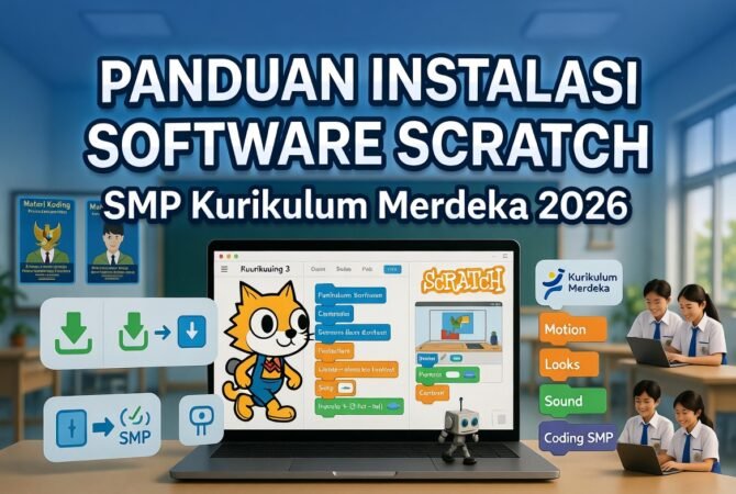 Panduan Lengkap Instalasi Software Scratch untuk Materi Koding SMP Kurikulum Merdeka 2026