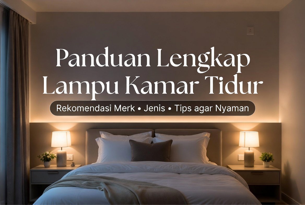Panduan Lengkap Lampu Kamar Tidur: Rekomendasi Merk, Jenis, dan Tips agar Nyaman