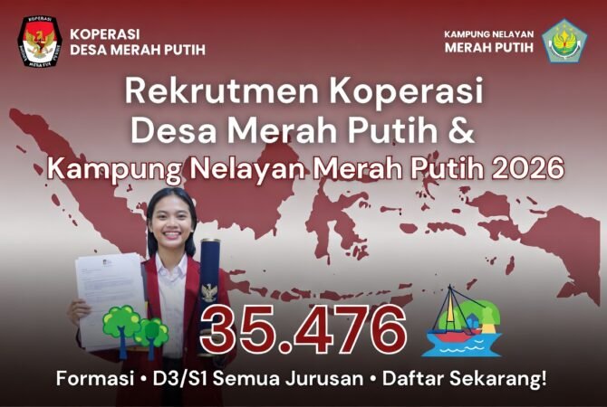 rekrutmen Koperasi Desa Merah Putih, rekrutmen Kampung Nelayan Merah Putih