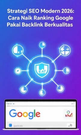 strategi SEO modern, backlink berkualitas, naik ranking Google
