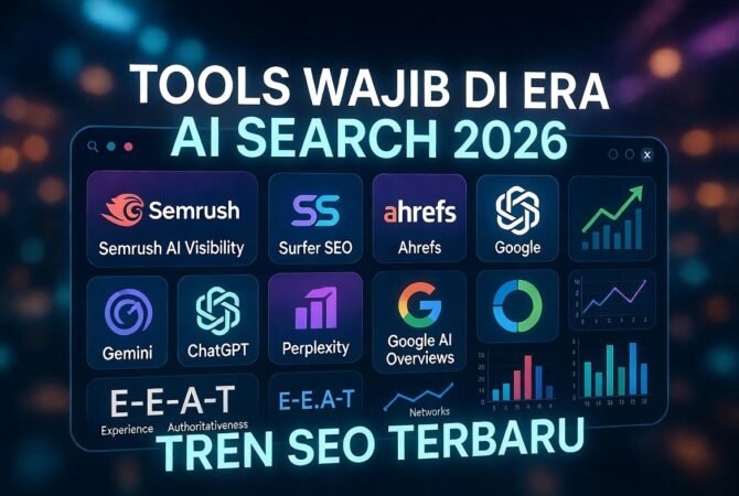 Tools Wajib Di Era AI Search 2026: Tren SEO Terbaru yang Harus Dikuasai Profesional & Pemula
