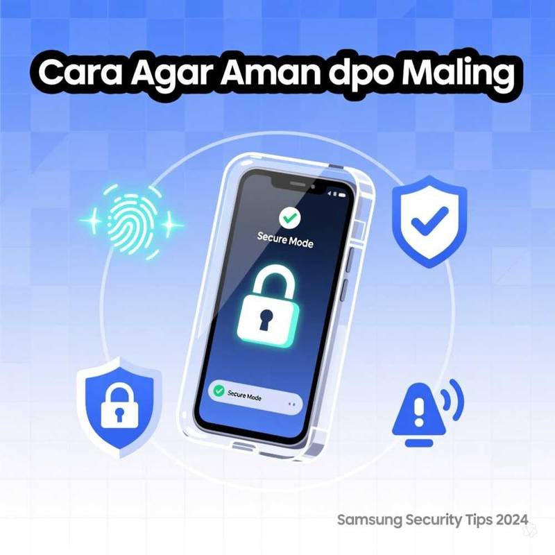 Cara Agar Aman dari Maling Samsung: Kunci Notifikasi & Blokir Mode Pesawat di Layar Terkunci