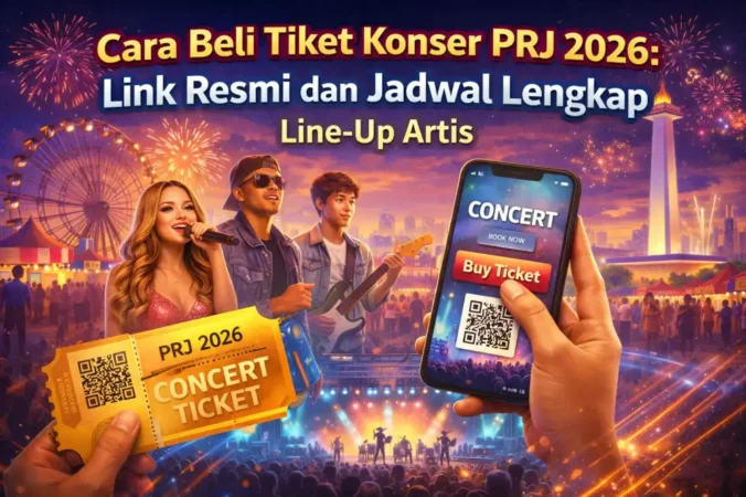 Cara Beli Tiket Konser PRJ 2026: Link Resmi dan Jadwal Lengkap Line-Up Artis