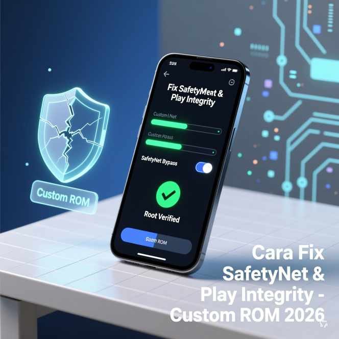 Cara Fix SafetyNet/Play Integrity Fail di Custom ROM Terbaru 2026