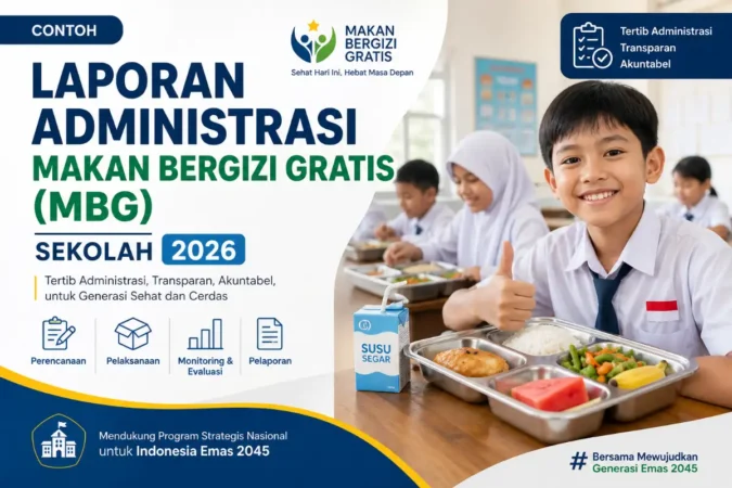 Contoh Laporan Administrasi Makan Bergizi Gratis (MBG) untuk Sekolah