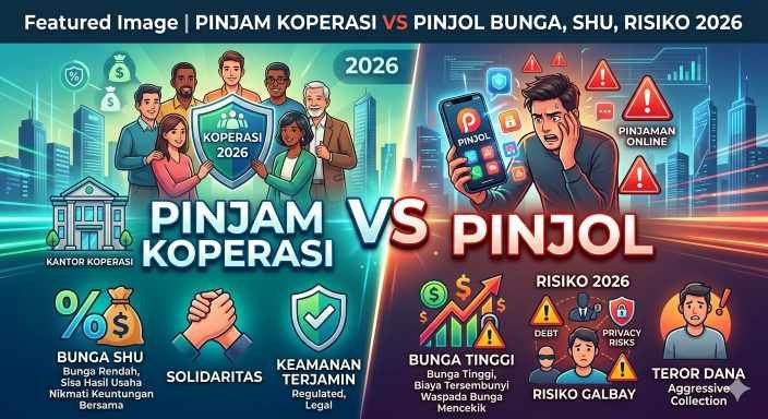 Pilih Pinjam di Koperasi atau Pinjol?