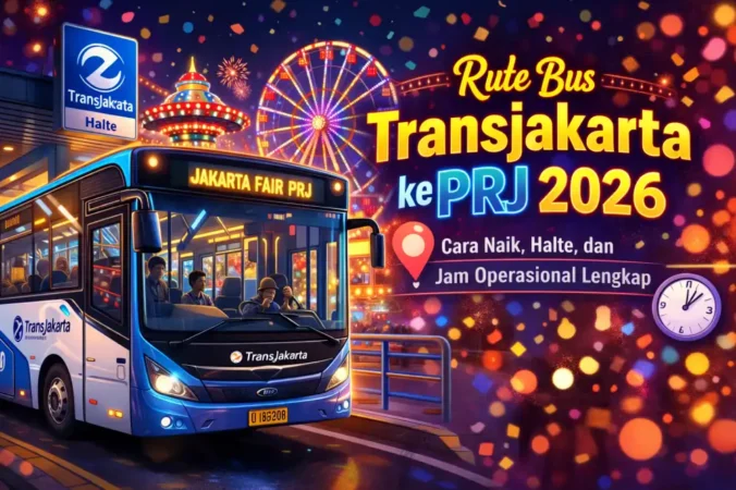 Rute Bus Transjakarta ke PRJ 2026: Cara Naik, Halte, dan Jam Operasional Lengkap