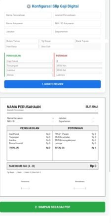 Slip Gaji Digital Online 2026
