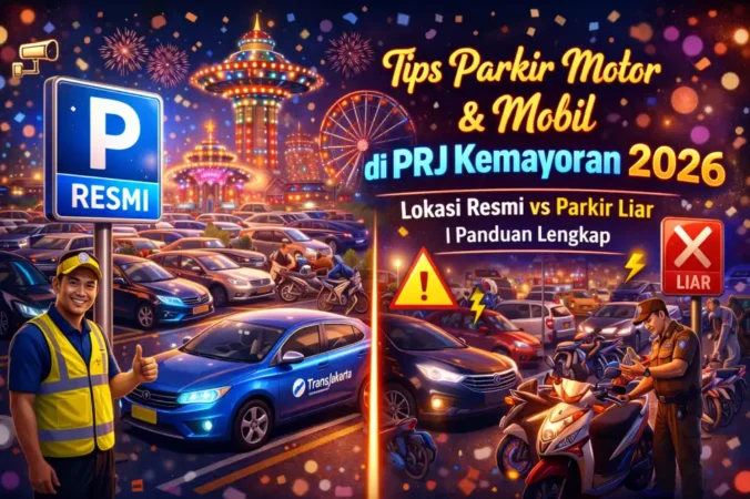 Tips Parkir Motor & Mobil di PRJ Kemayoran 2026: Lokasi Resmi vs Parkir Liar | Panduan Lengkap