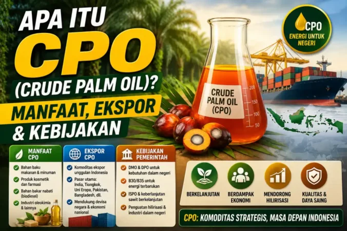 Apa Itu CPO (Crude Palm Oil)? Manfaat, Ekspor & Kebijakan