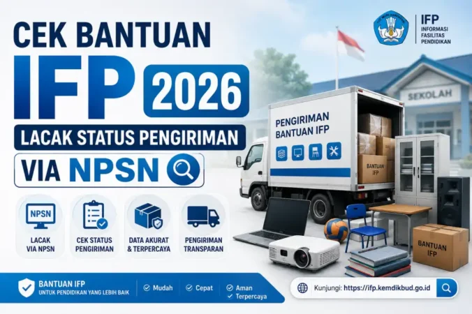 Cek Bantuan IFP 2026: Lacak Status Pengiriman via NPSN