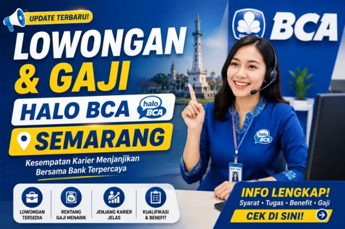 Lowongan & Gaji Halo BCA Semarang