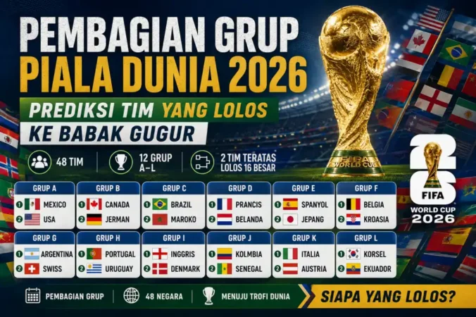 Pembagian Grup Piala Dunia 2026: Intip Prediksi Tim yang Lolos Babak Gugur!