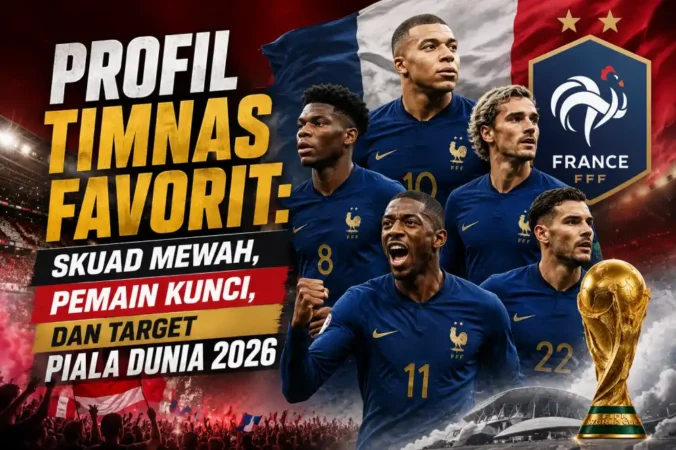 Profil Timnas Favorit: Skuad Mewah, Pemain Kunci, dan Target Piala Dunia 2026