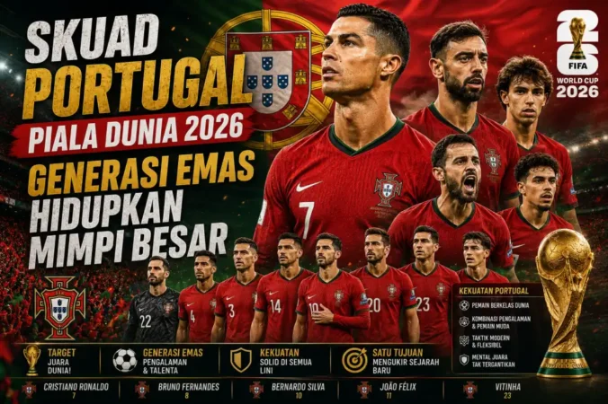 Skuad Portugal Piala Dunia 2026: Generasi Emas Hidupkan Mimpi Besar Untuk Jota