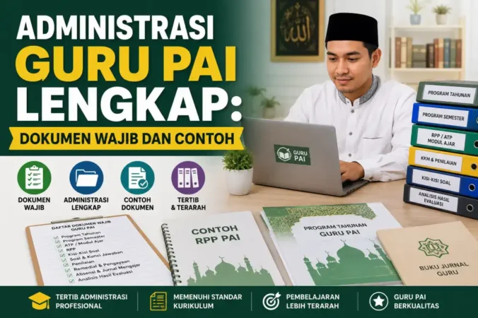 Administrasi Guru PAI Lengkap: Dokumen Wajib dan Contoh