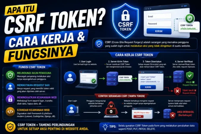 Apa Itu CSRF Token? Cara Kerja dan Fungsinya