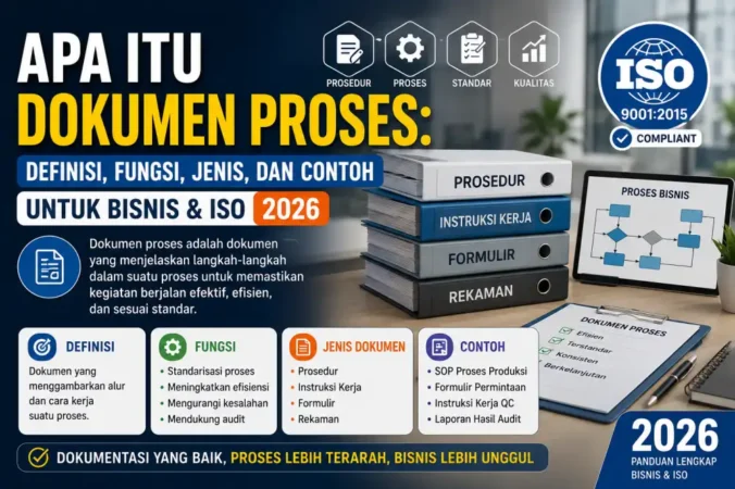 Apa Itu Dokumen Proses: Definisi, Fungsi, Jenis, dan Contoh untuk Bisnis & ISO 2026