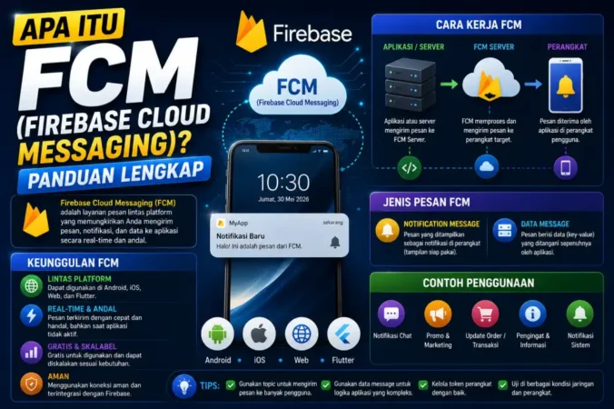 Apa Itu FCM (Firebase Cloud Messaging)? Panduan
