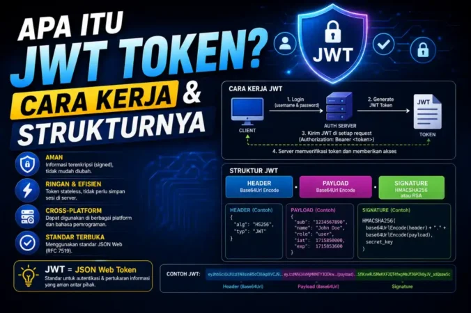 Apa Itu JWT Token? Cara Kerja dan Strukturnya