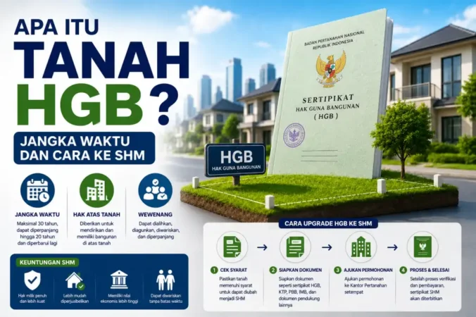 Apa Itu Tanah HGB? Jangka Waktu dan Cara ke SHM