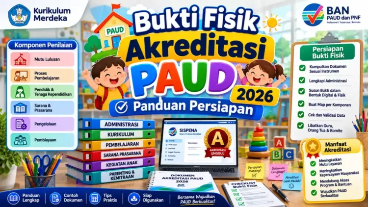 Bukti Fisik Akreditasi PAUD 2026: Panduan Persiapan