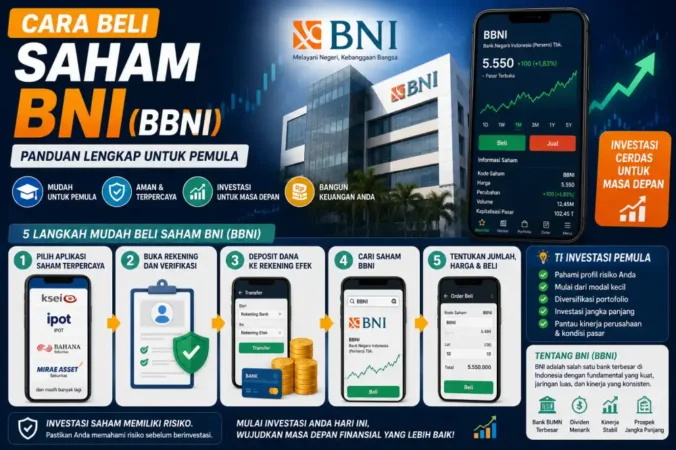 Cara Beli Saham BNI (BBNI): Panduan Lengkap untuk Pemula