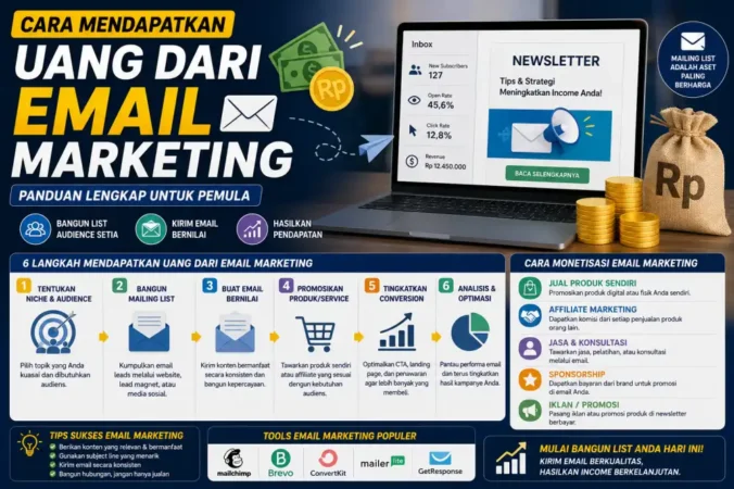 Cara Mendapatkan Uang dari Email Marketing: Panduan Lengkap