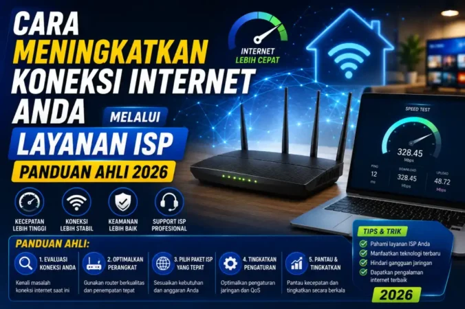 Cara Meningkatkan Koneksi Internet Anda Melalui Layanan ISP (Panduan Ahli 2026)