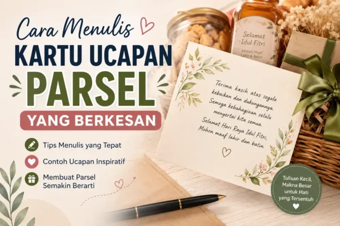Cara Menulis Kartu Ucapan Parsel yang Berkesan