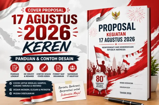 Cover Proposal 17 Agustus 2026 Keren: Panduan & Contoh Desain