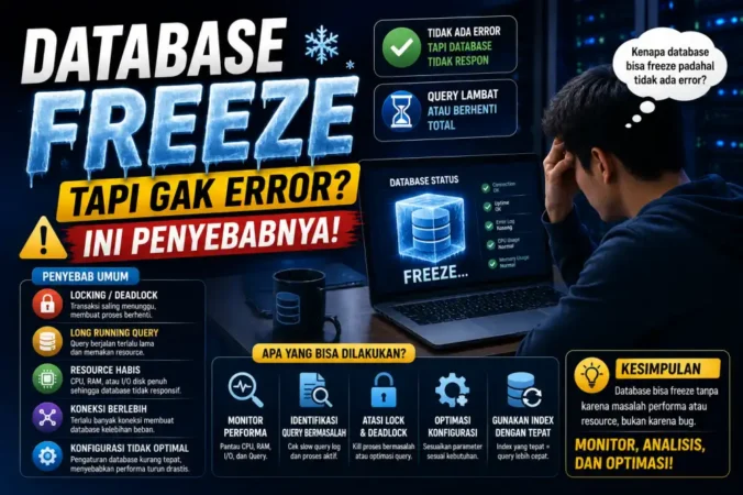 Database Freeze Tapi Gak Error? Ini Penyebabnya