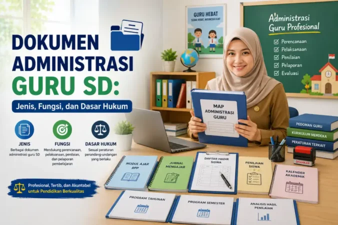 Dokumen Administrasi Guru SD: Jenis, Fungsi, dan Dasar Hukum