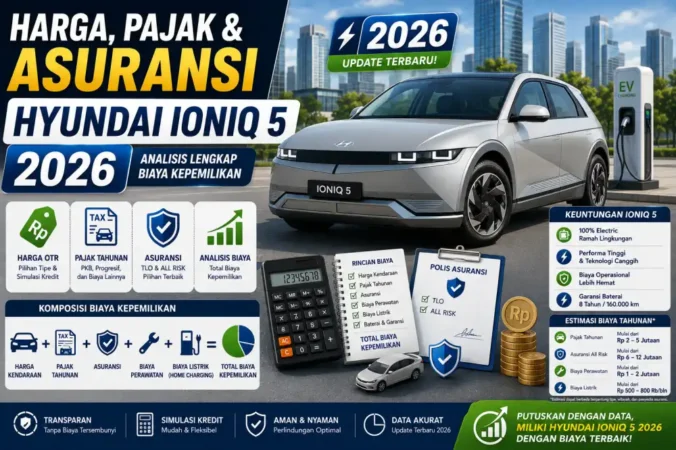 Harga, Pajak & Asuransi Hyundai IONIQ 5 2026