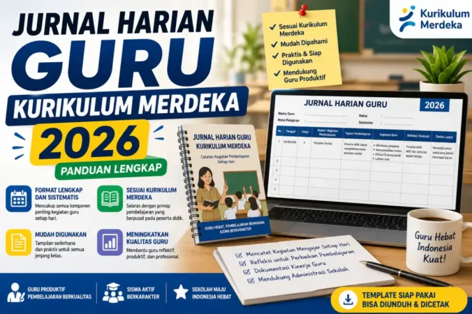 Jurnal Harian Guru Kurikulum Merdeka 2026: Panduan Lengkap