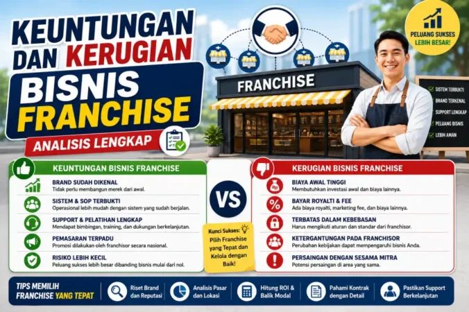 Keuntungan dan Kerugian Bisnis Franchise: Analisis Lengkap