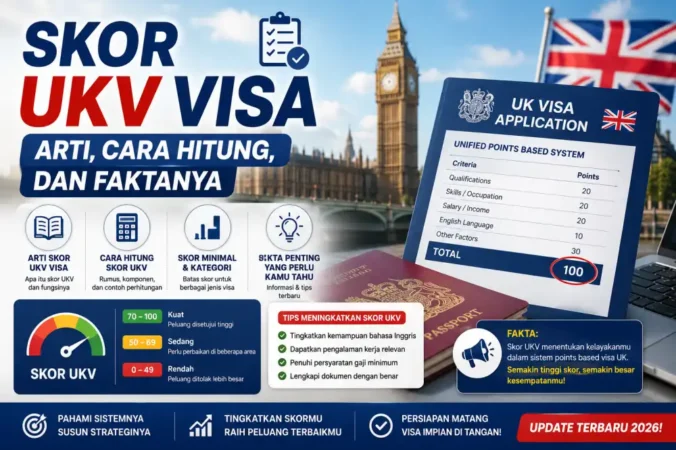 Skor UKV Visa: Arti, Cara Hitung, dan Faktanya
