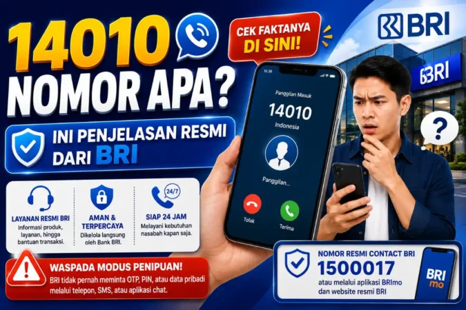14010 Nomor Apa? Ini Penjelasan Resmi dari BRI